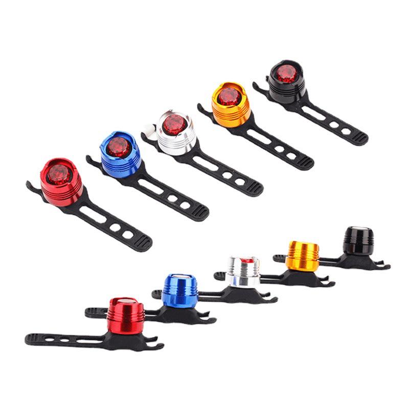 Ruby Taillight Helmet Warning Light for Mountain Bikes