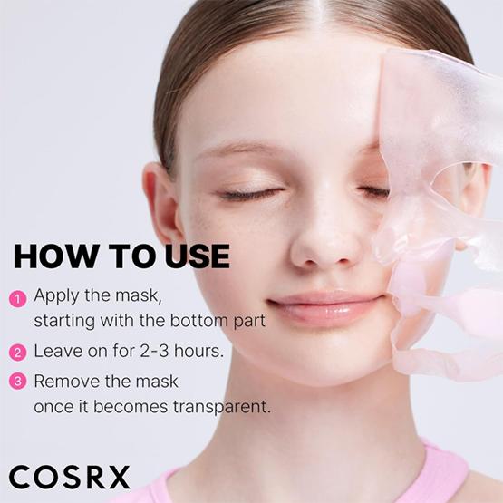 COSRX The Peptide Collagen Lifting Glow Hydrogel Mask 34g*3EA