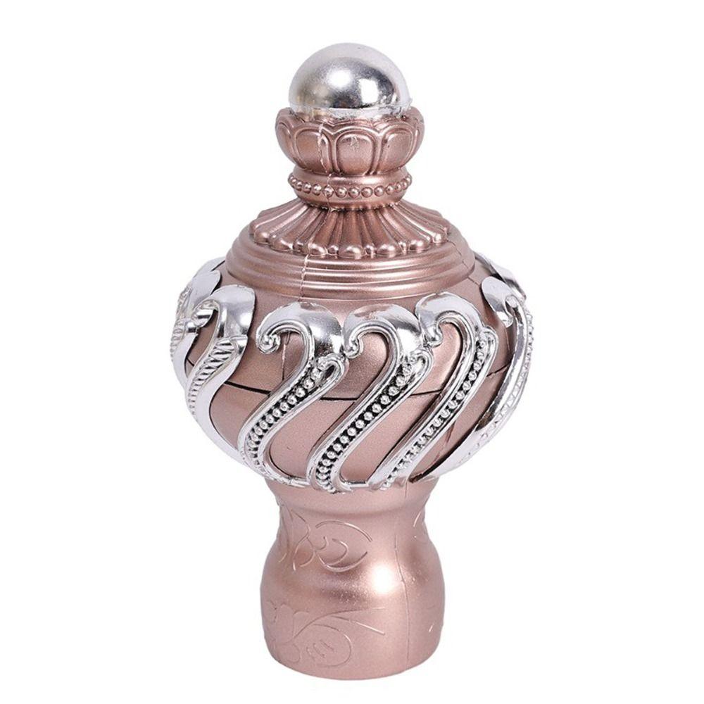1 buc Tijă de perdea pentru decorarea casei Cap decorativ Draper Cap capac capac tijă romană Dop de etanșare