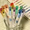 4pcs Soft Tip Highlighter Pen Refillable Art Marker Pen Durable Highlighters  Journaling Note Taking