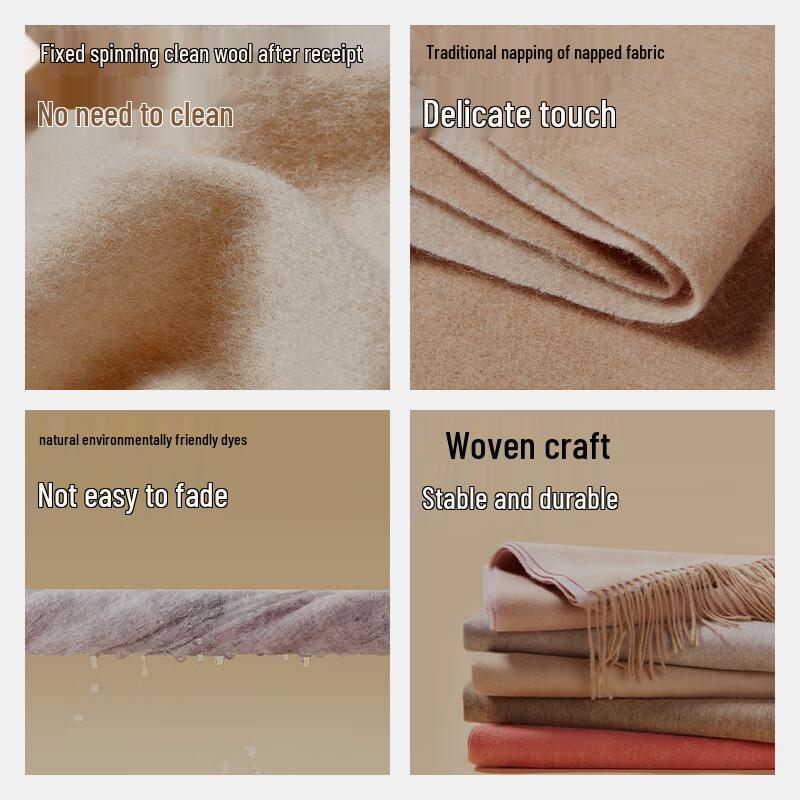 Women's Pure Wool Scarf & Shawl