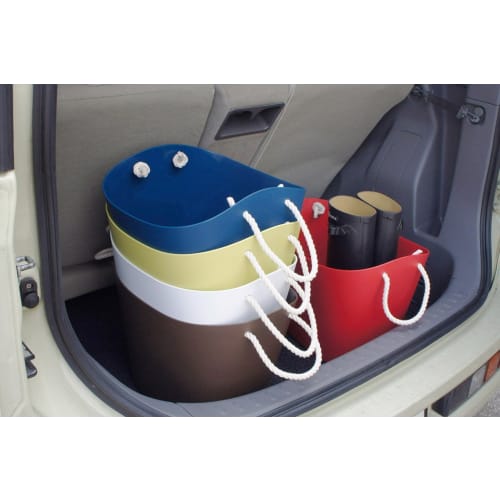 Yawata Kasei Multi-Basket, White, Medium, 19L, sceltevie balcolore (236481), 27x40x30.5cm