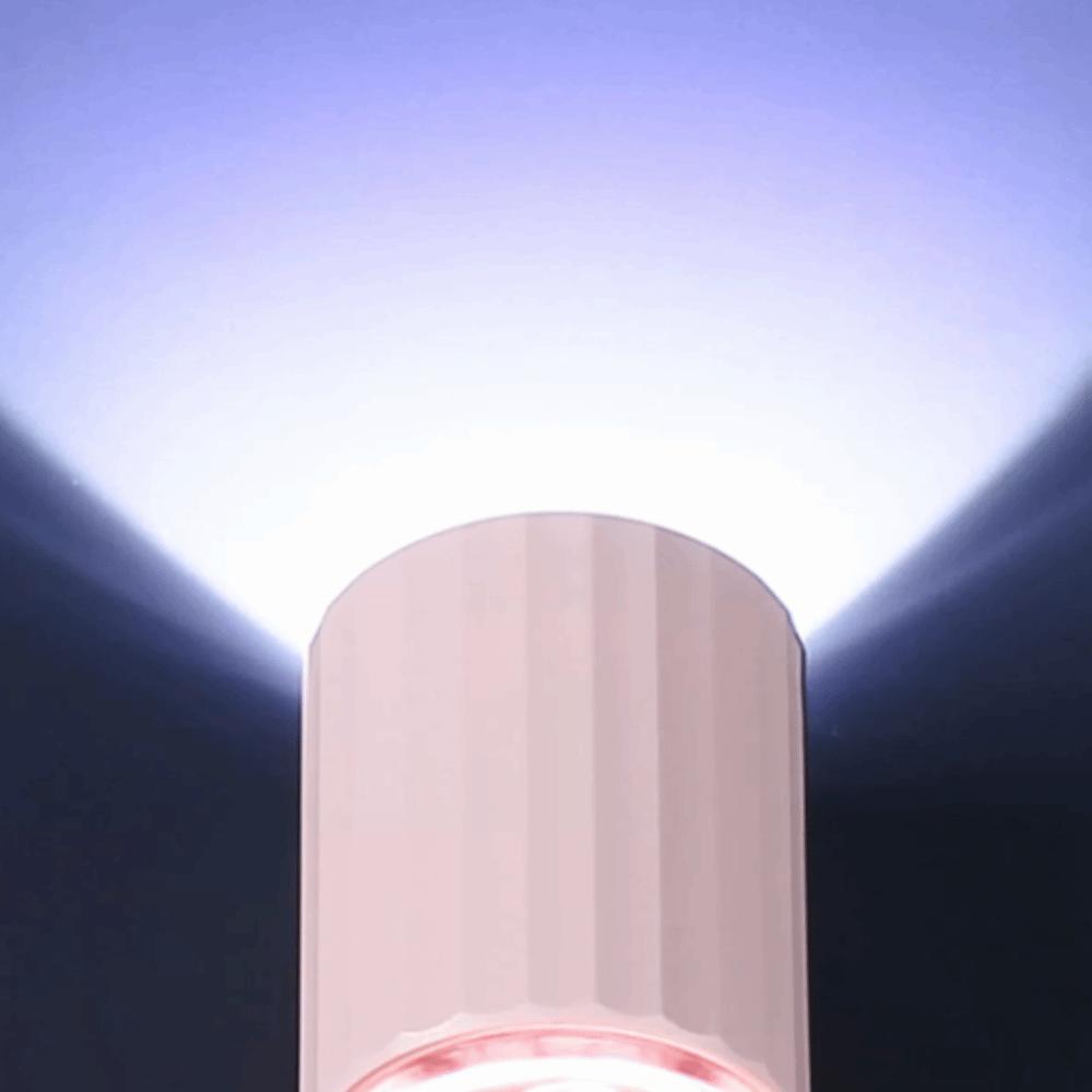 Rechargeable LED Emergency Flashlight Small Portable Flashlight  Camping