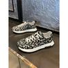 European style casual platform printed board shoes are breathable