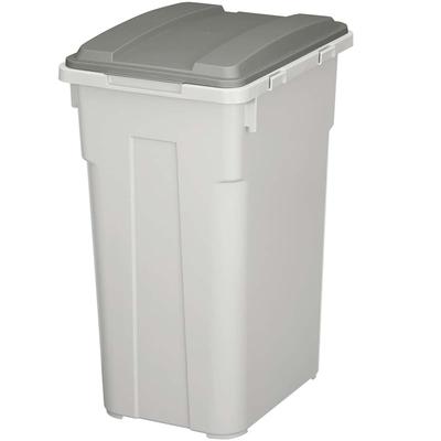 Shinki Gosei Tonbo Trash Can, Connectable, with Lid, 45 Liter Capacity, Dark Gray, 31cm (W) X 39cm (D) X 57.5cm (H), Durable, Made In Japan, Suitable