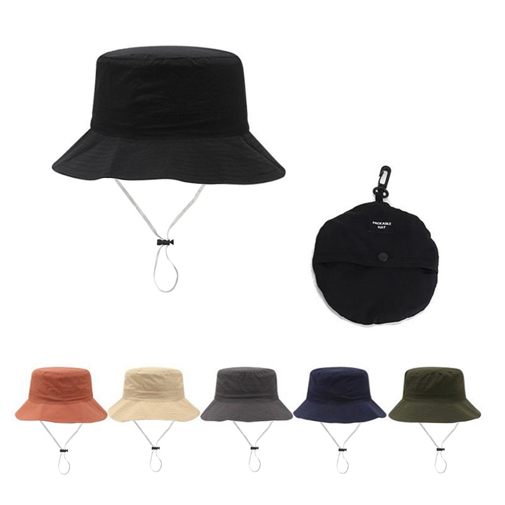 Quick Drying Fisherman Caps Women Men Outdoor Sun Anti-UV Protection Panama Hats Waterproof Camping Foldable Bob Bucket Sunhats