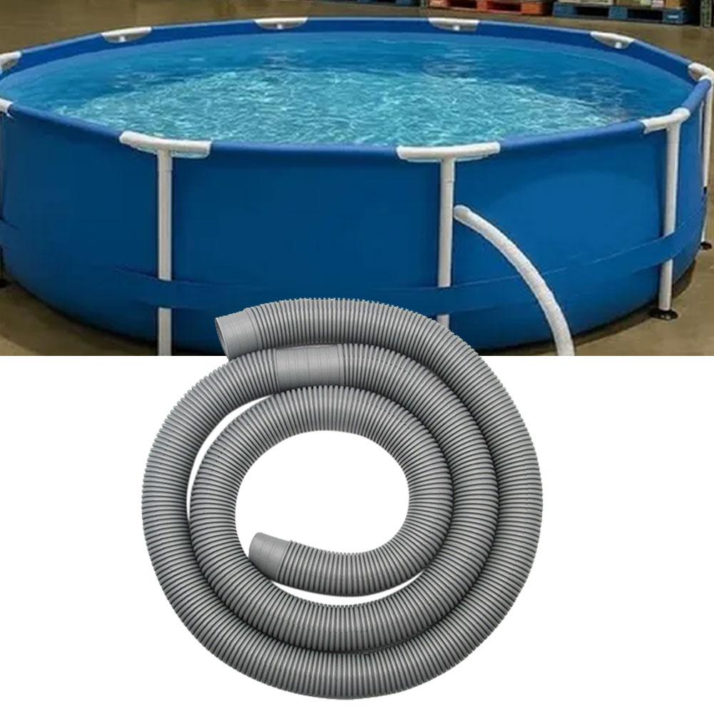 

Leak-Proof Pool Hose With Snap Ring Heavy-Duty UV-Resistant Pool Hose Set For Outdoor Garden Pool Anti-leak Replacement Hose A