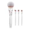 4-in-1 Magnetic Makeup Brushes, Including Loose Powder And Eyeshadow Brushes With Soft Bristles.