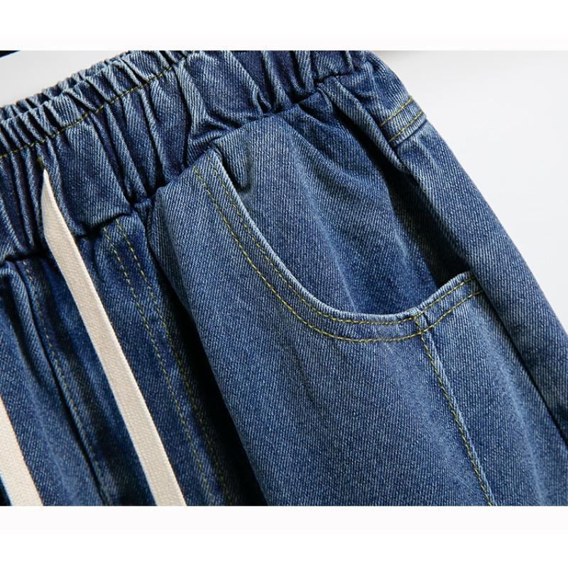 Dimanaf 2025 Podzim Nadměrné velikosti Harlen Džíny Nové Dámské Oblečení Modré Módní Volné Sklady Vintage Kalhoty