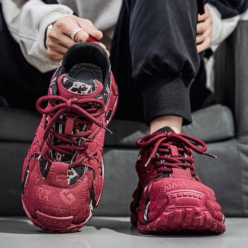 Men s High-End Autumn 2025 Trendy Thick Sole Sports Casual Shoes 40