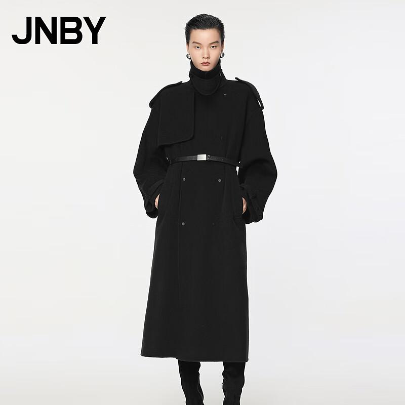JNBY 24 Winter Lapel Wool Blend Coat