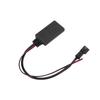 Car Bluetooth5.0 AUX Module 3Pin ABS Black Wearproof Replacement for E39 E46 E38 E53
