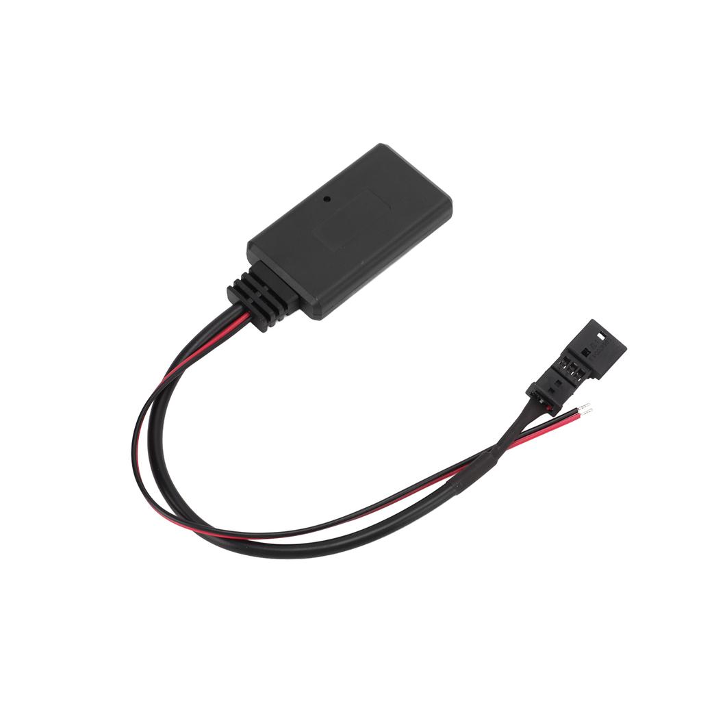 Car Bluetooth5.0 AUX Module 3Pin ABS Black Wearproof Replacement for E39 E46 E38 E53