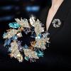High -End Brooch Round Coat Breast Buckle Women 'S Simple Cardigan Pin Buckle Fixed Corsage Clothes With Accessories