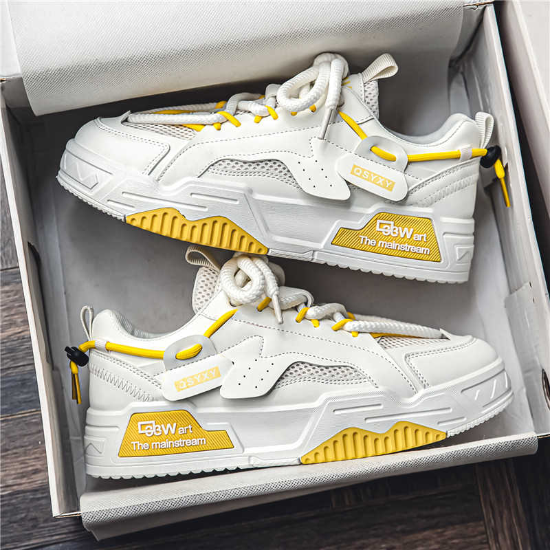 Fashion High Platform Rubber Sole Young Shoes Woven Luxury Man Moccasin Sneakers Men All Brand Sports Beskete Specials Tenisse