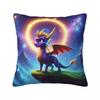 Ice Spyro Square Pillowcase Pillow Cover Polyester Cushion Zip Decorative Comfort Throw Pillow for Home Sofa