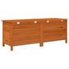 Garden Chest Brown 150 X 50 X 56.5 Cm Solid Pine Wood