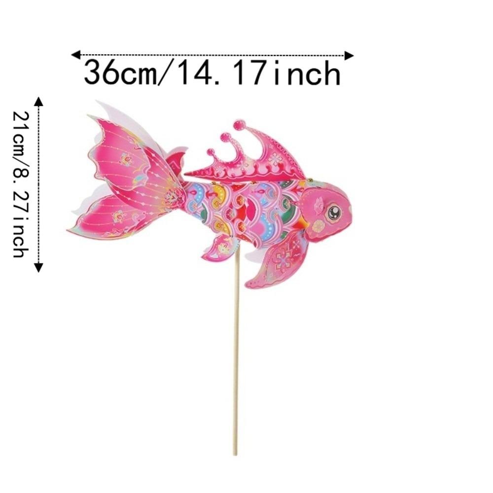 Bright LED Luminous Fish Light Portable Handheld Koi Ornament  Chinese New Year
