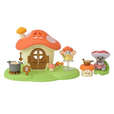 Sylvanian Families Mushroom ST Mark Certified Ages 3 and Up Toy Dollhouse Sylvanian Families Epoch EPOCH [Fairy House] F-43