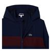 Lacoste Boys Embroidered Logo Hooded Jacket