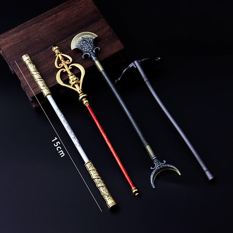 Black Wukong Sun Wukong Magic Golden Cudgel Spiel Anime New Style Metall Antiker Stil Schwerter Geburtstagsgeschenke Spielzeug Kinder