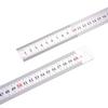 Stainless Steel Ruler with Inches Centimeters Scales Math Measuring Ruler Geometry Drafting Tool for Drawing Drafting