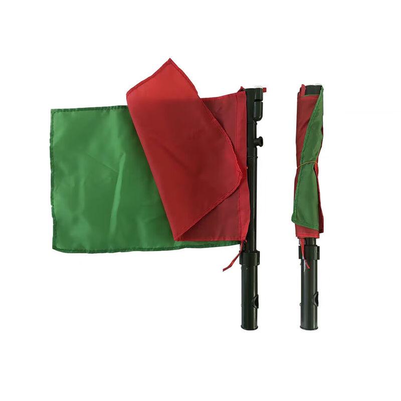 

Bingyao Multifunctional Two-Color Signal Hand Flag with Whistle