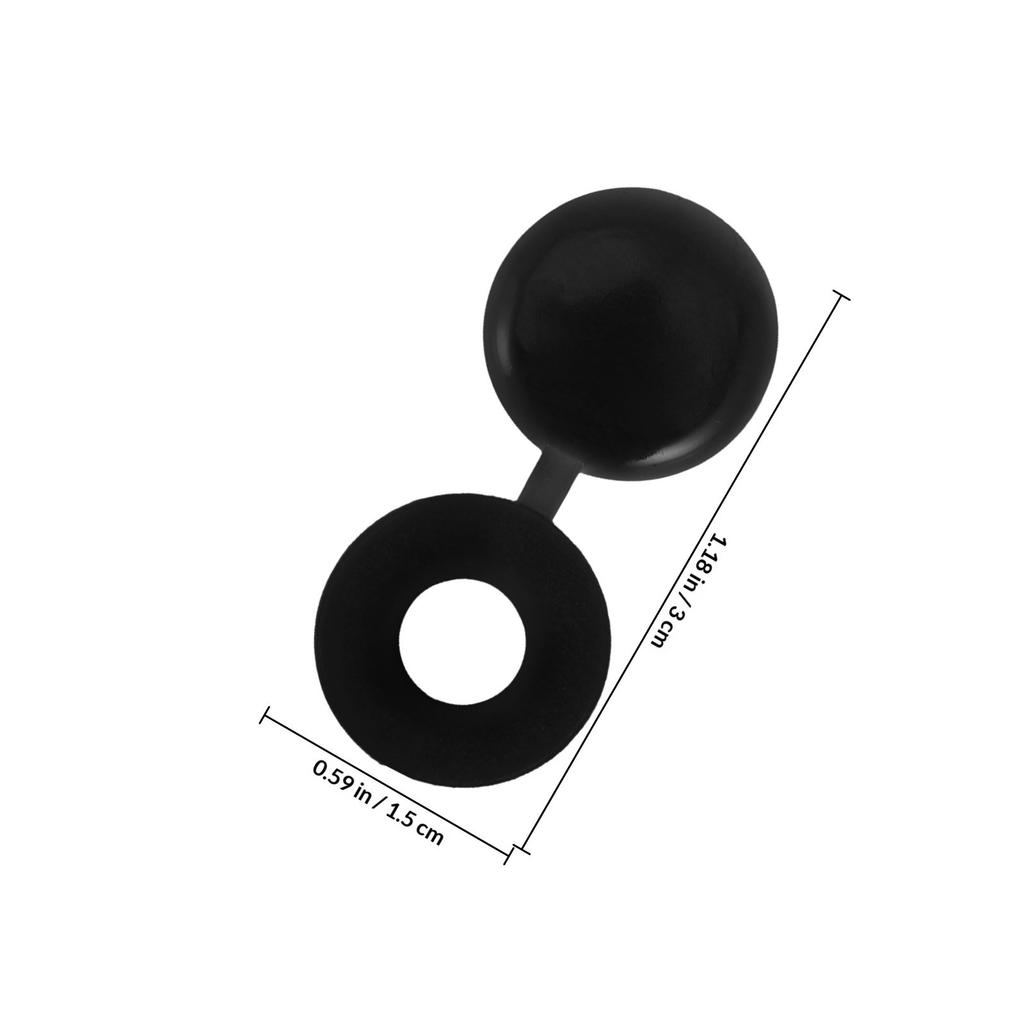 100Pcs Decorative Screw Cover Caps Plastic Hinged Flip Top Screw Head Covers for Home Office Furniture Enhancement