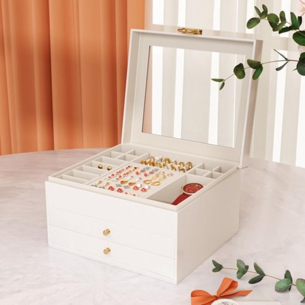 Kipnos 3-Tier Jewelry Organizer Storage Box 1 Piece