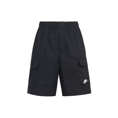 Sport Essentials Embroidered Logo Utility Pocket Regular Fit Mid-Rise Shorts Men Bottoms Black DM6834-010