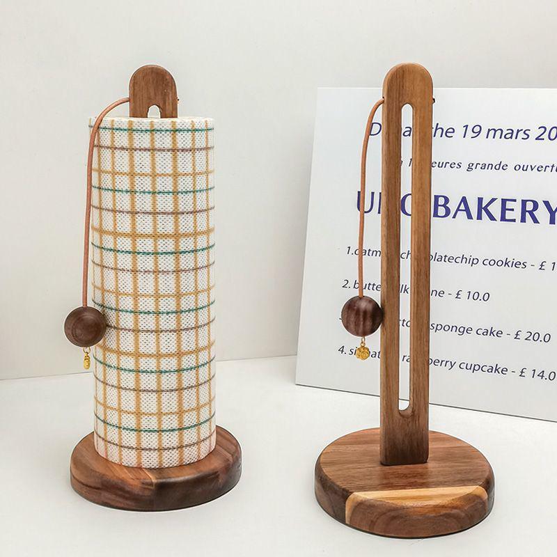 Suport drăguț pentru prosoape de hârtie rulou: Suport de depozitare pentru lavete, de birou, fără găuri