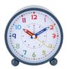 Kids Alarm Clock Bedsides Girls Boys Quiet No Ticking Battery Operated Analog Clock with Night Light Colorful Design