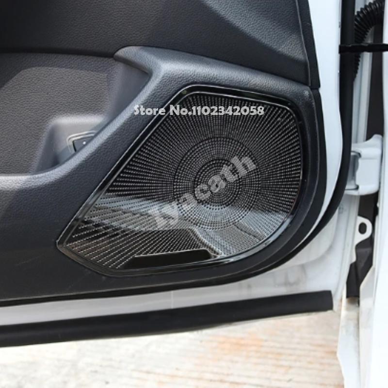 For Honda Accord X 10 2018     Interior Accessories Door Audio Speaker Loudspeaker front readlamp cover Sticker