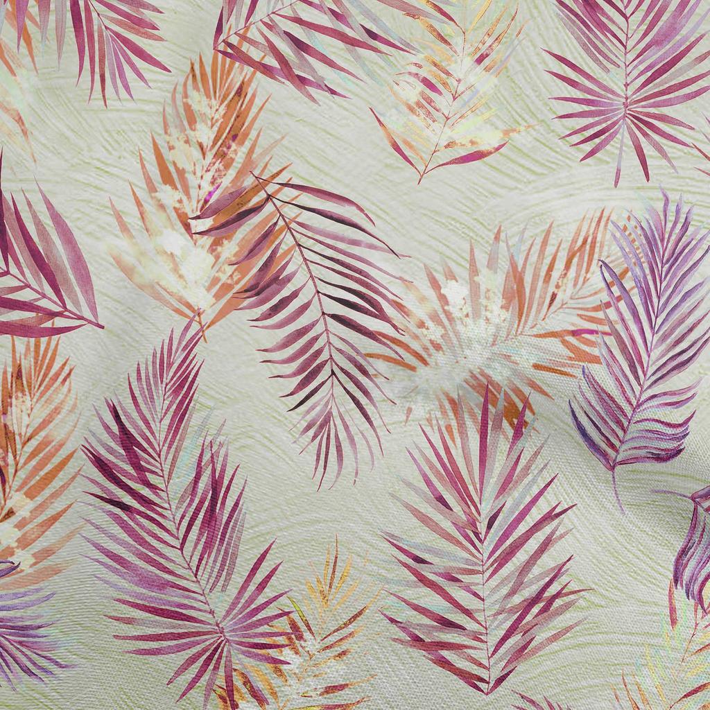 oneOone Cotton Flex Green Fabric Tropical Leaf Quilting Supplies Print Sewing Fabric By The Yard 40 Inch
