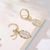 2022 Elegant Leaf Dangle Earrings for Women - Chic, Modern Design