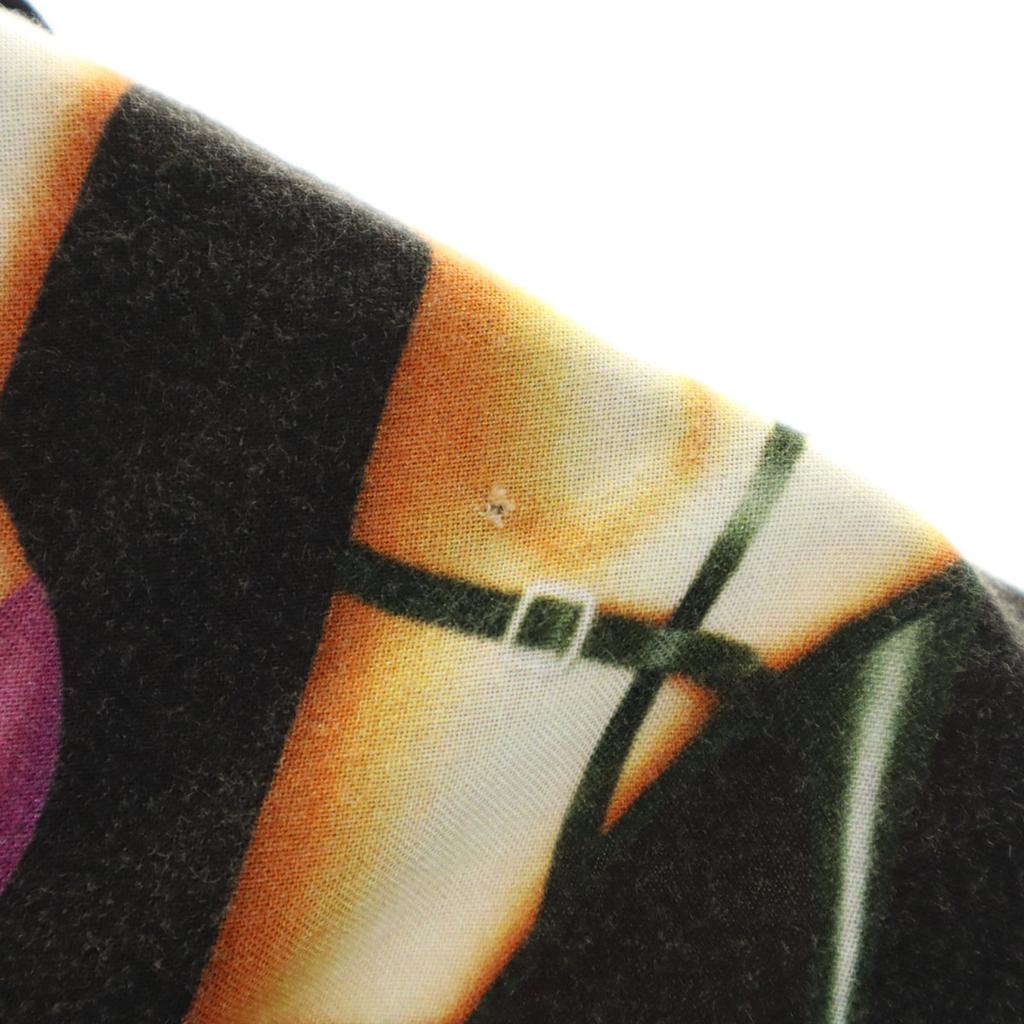 Supreme 15SS Heel Pattern Short Sleeve Open Collar Shirt L Open Collar Men's Used