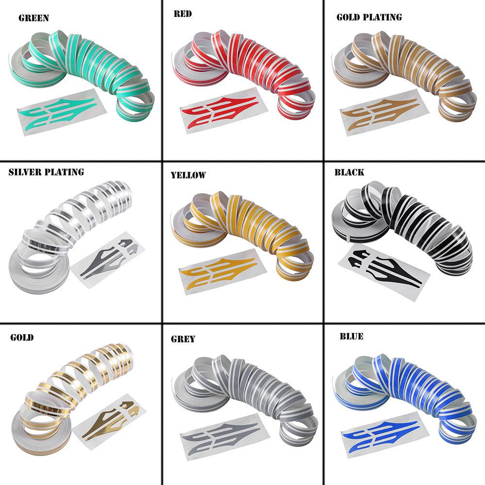 Car Pinstripe & Hood Body Stickers: Scratch Cover & Custom Modification
