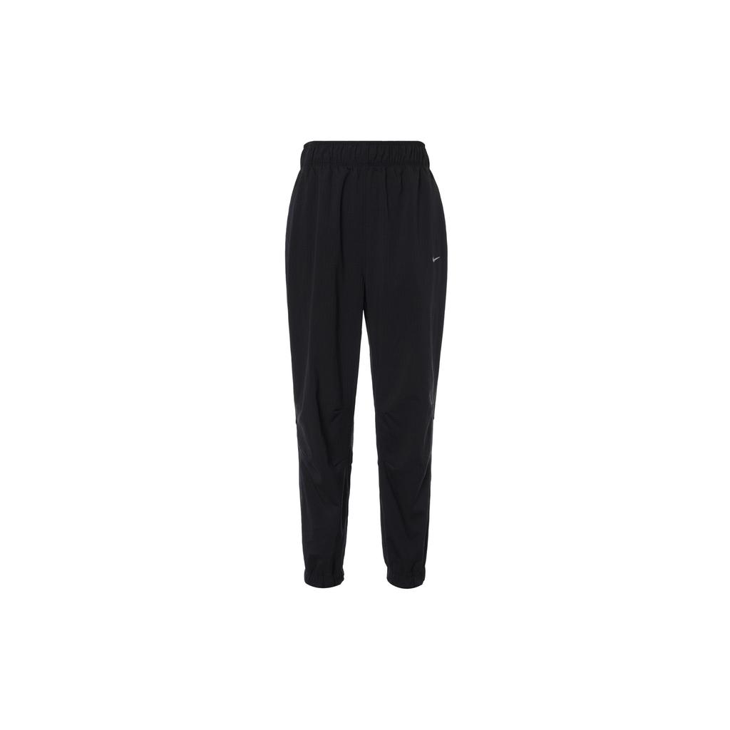 Nike Mid-Rise Joggers with Printed Logo Women Bottoms Black FB7731-010