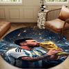 Goat Argentina Legend Mei-ssi Round Mat Home Decor, Chair Rug For livingroom,Bedroom, Doormat Home Decor Birthday Gift Christmas Gifts