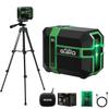 Funguard Laser Level, Laser Class II, 2 Line Laser Outputs, Line Switchable, Pulse Function, USB Type-C Cable Charging, IP54 Waterproof/Dustproof, 3 B