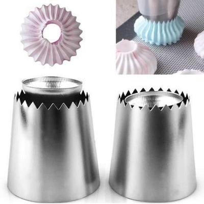 Stainlessl Steel Pastry Lcing Piping Nozzles DIY Cream Confectionery Cookie Biscuit Baking Mold Kitchen Cake Decorating Tools