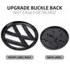 2026 Neu Für VOLKSWAGEN VW 2 Stück Ersatzemblem Für Volkswagen VW Golf 7 MK7 2014-2017 Auto Frontgrill Heckklappe Emblem