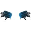 Elastic Ball Shawl Gothic Style Performance Shawl Simple Feather Shoulder Badge  Performance