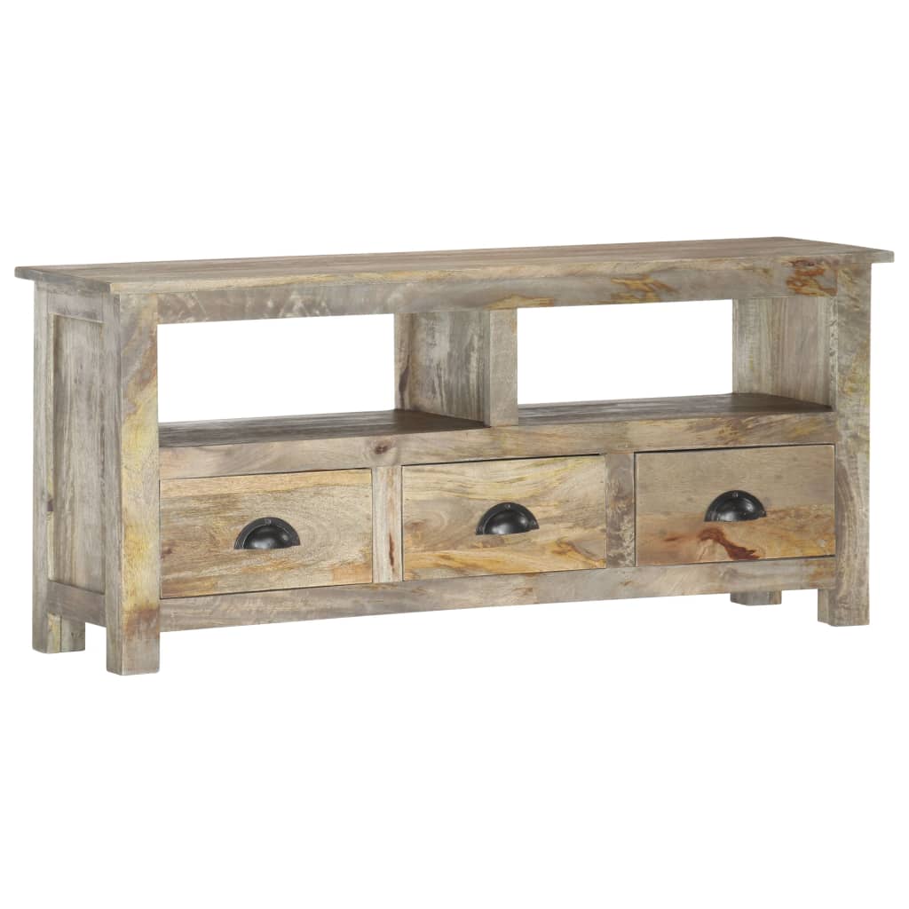 TV Stand 110 X 30 X 50 Cm Solid Mango Wood