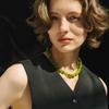 Avocado Gemstone Beaded Clavicle Chain Premium Neck Chain Summer Fresh Mori Dopamine Fashion Necklace