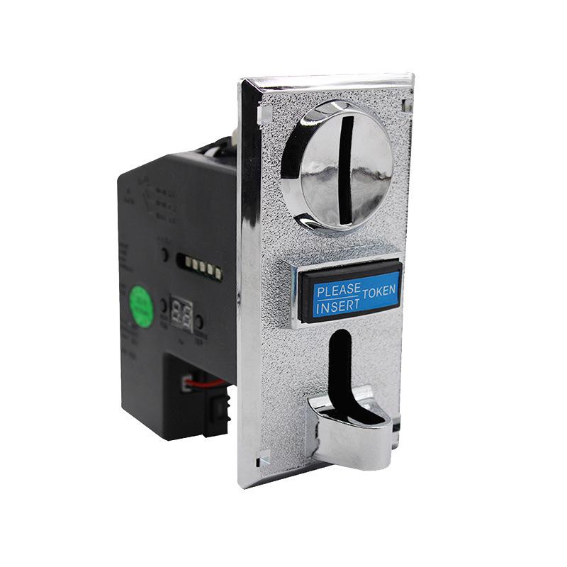 616 Multi-Currency Coin Acceptor for Vending and Claw Machines (Accepts 1 Yuan, 5 Jiao, and Foreign Coins)