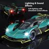 1/24 Martin Valkyrie Model Toy Cars Alloy Diecast Sound Light Doors Opened Pull Back Shock Absorption Toy Vehicles Kids Gifts