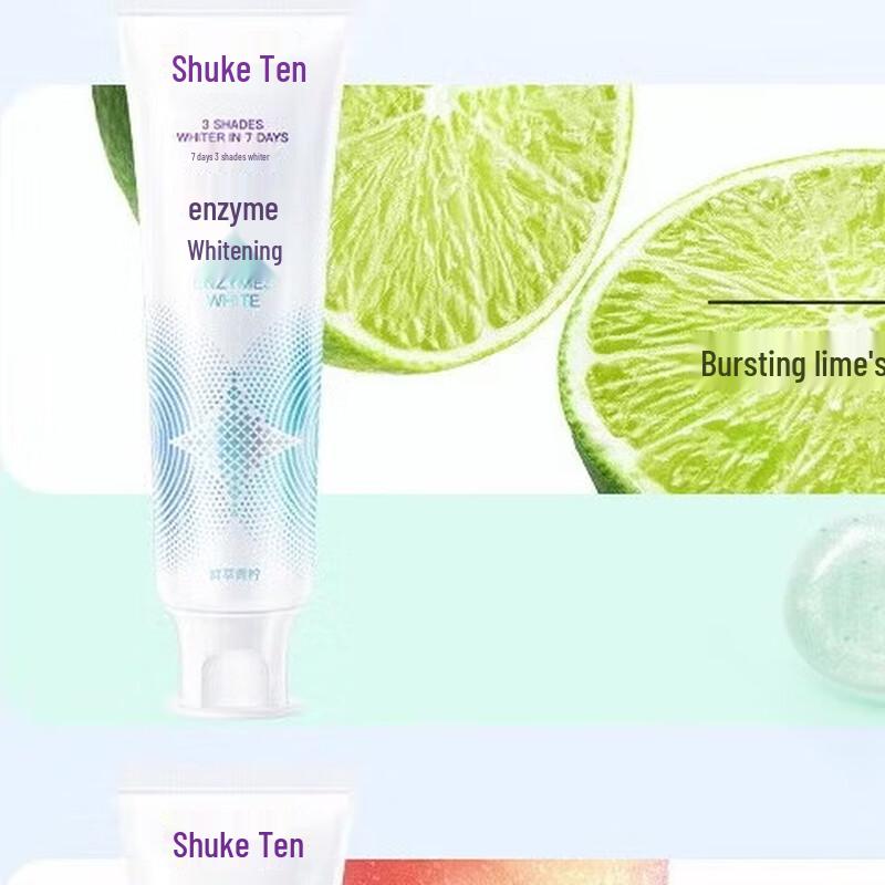 Saky Fresh Breath Brightening Enzyme Toothpaste Twin Pack