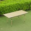 Outdoor Folding Table Chicken Rolls Table Stall Convenient Camping Table Picnic Chair Complete Set of Equipment Supplies