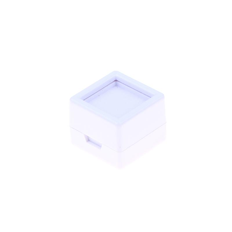 10 ks Organizér na diamantové šperky Krabička na balení drahokamů Krabička na diamantový prsten Šperkovnice 2 cm Drahokam Zirkon Dárková vitrína